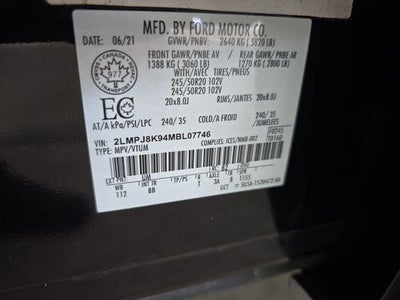 2021 Lincoln Nautilus Reserve