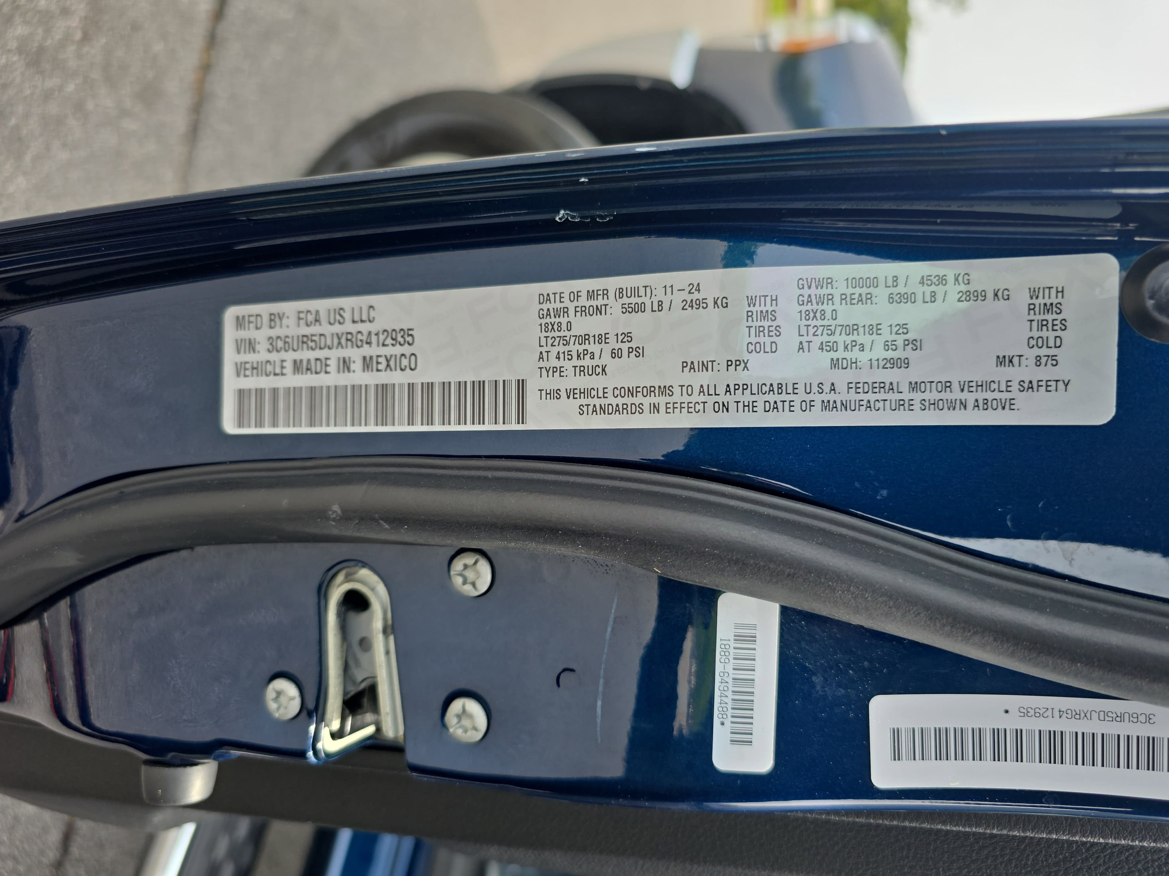 2024 RAM 2500 Big Horn