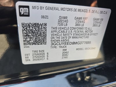 2021 Chevrolet Silverado 1500 RST