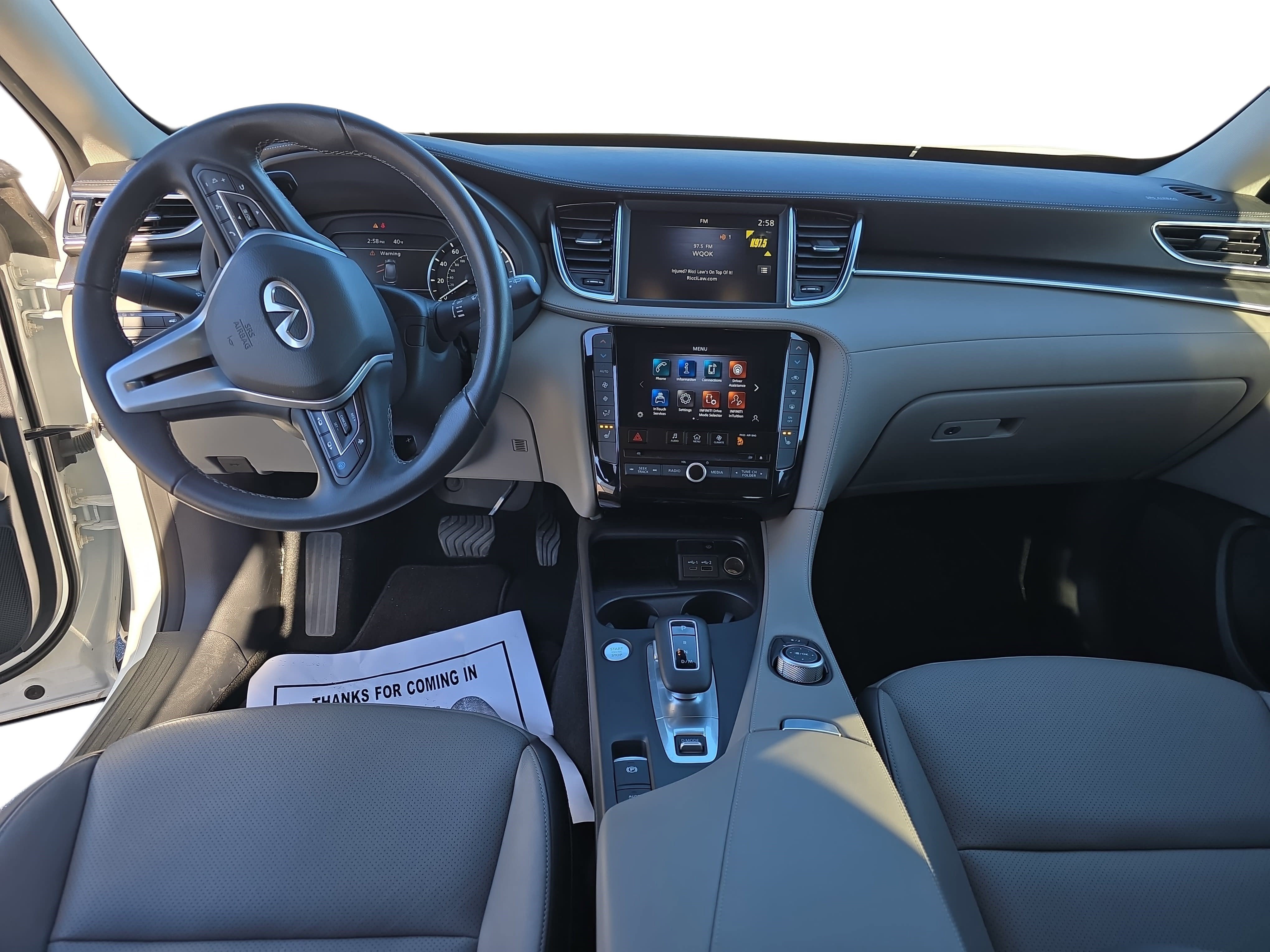 2023 INFINITI QX50 LUXE