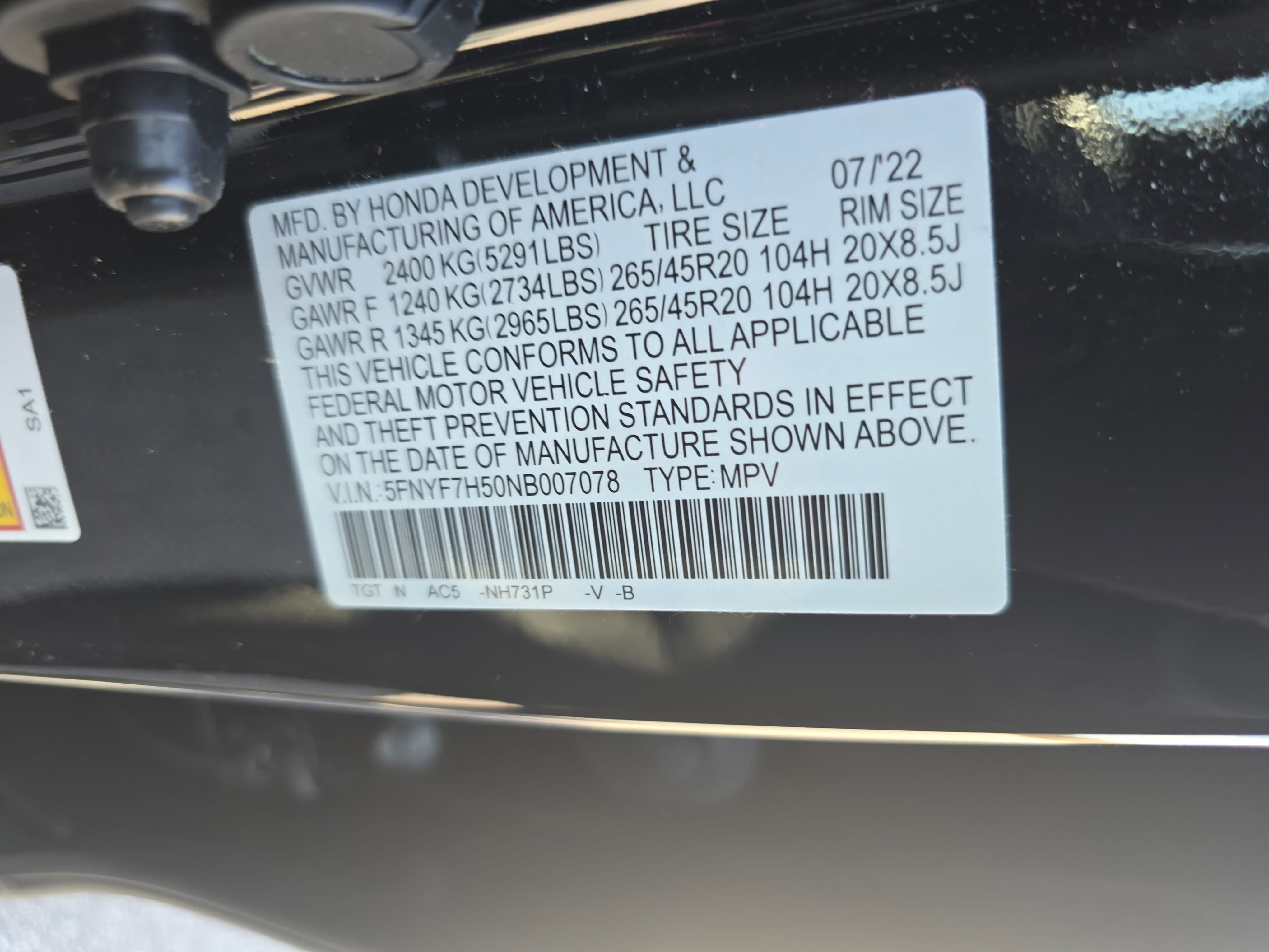 2022 Honda Passport EX-L