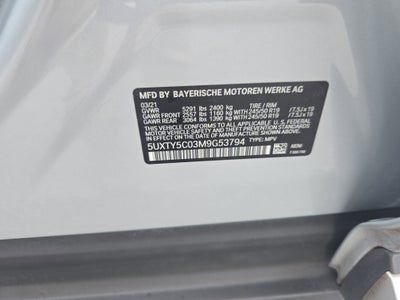 2021 BMW X3 xDrive30i
