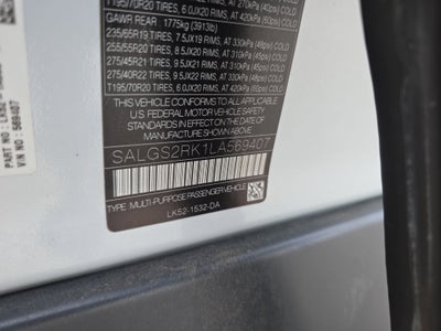 2020 Land Rover Range Rover HSE