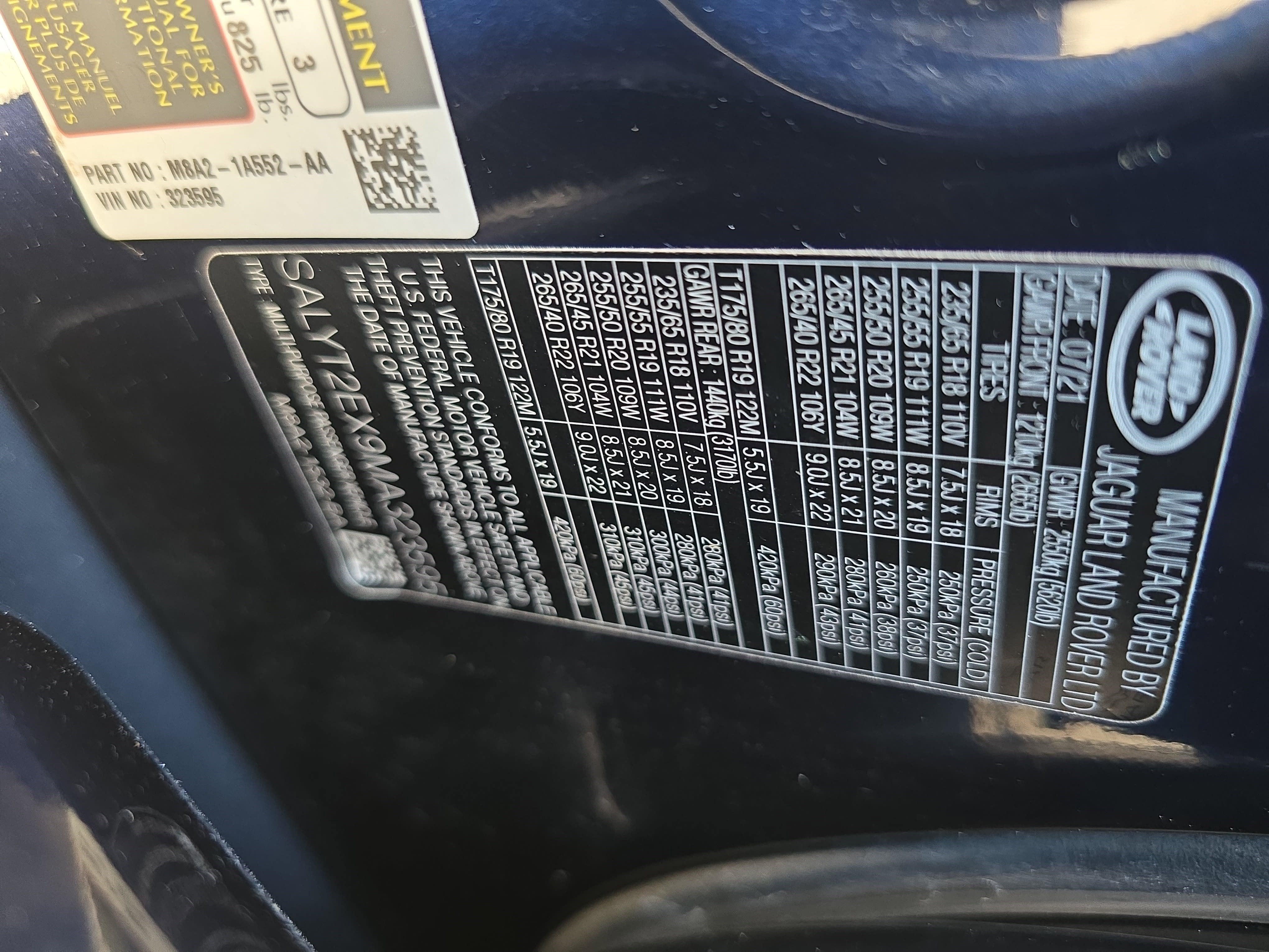 2021 Land Rover Range Rover Velar R-Dynamic S