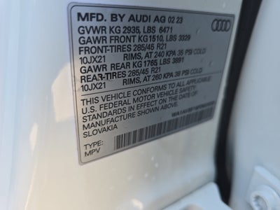 2023 Audi Q8 Premium