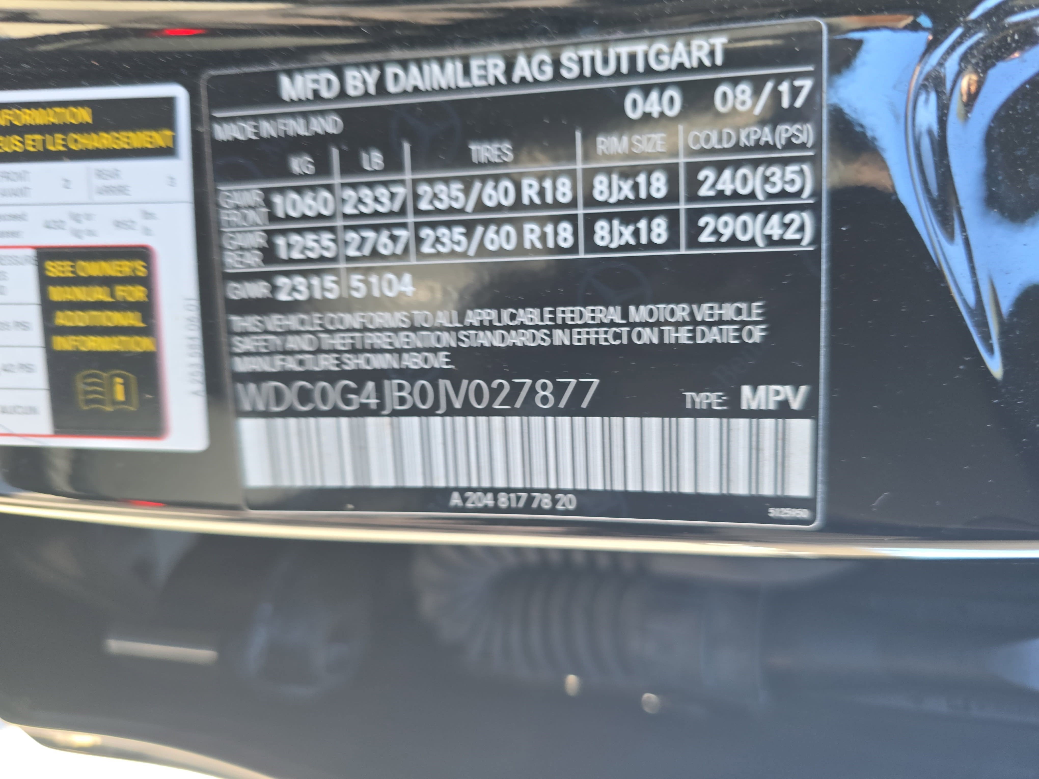 2018 Mercedes-Benz GLC GLC 300