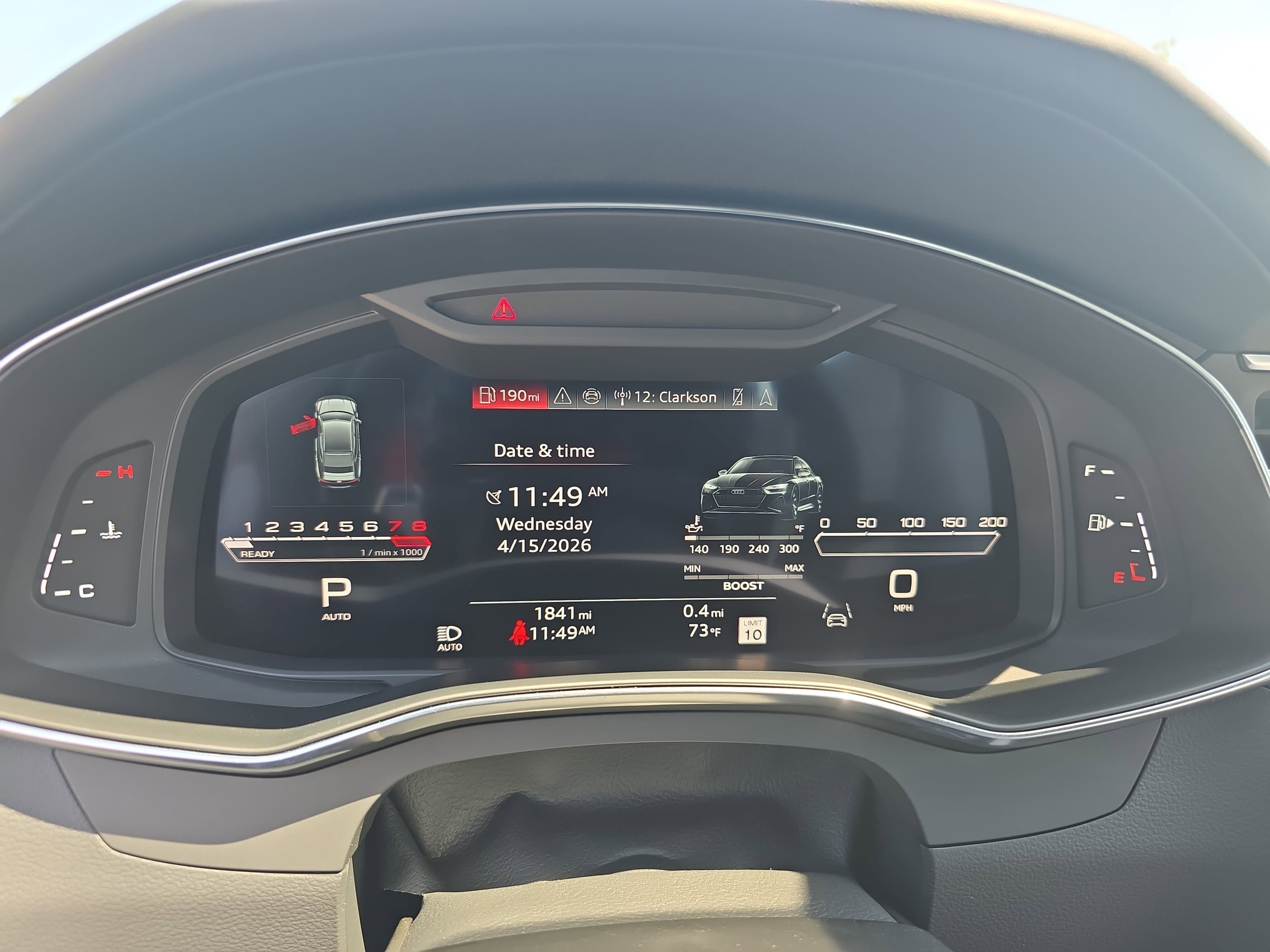 2025 Audi RS 7 performance