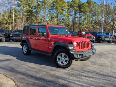 2018 Jeep Wrangler Unlimited Sport S