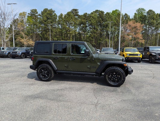 2023 Jeep Wrangler Willys in Raleigh, NC - Maserati of Raleigh