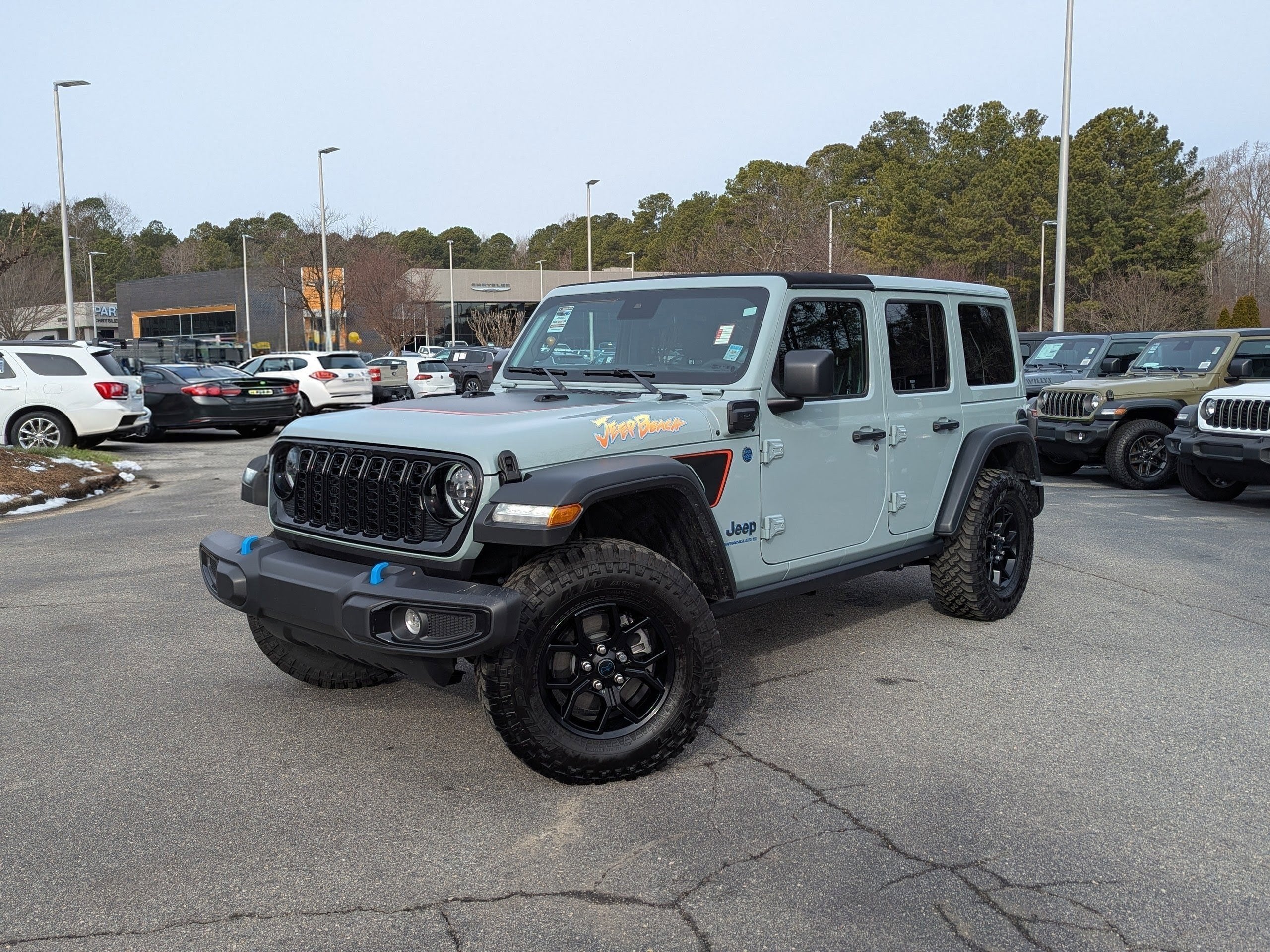 2024 Jeep Wrangler 4xe Jeep Beach