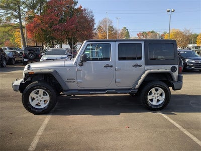 2016 Jeep Wrangler Unlimited Sport