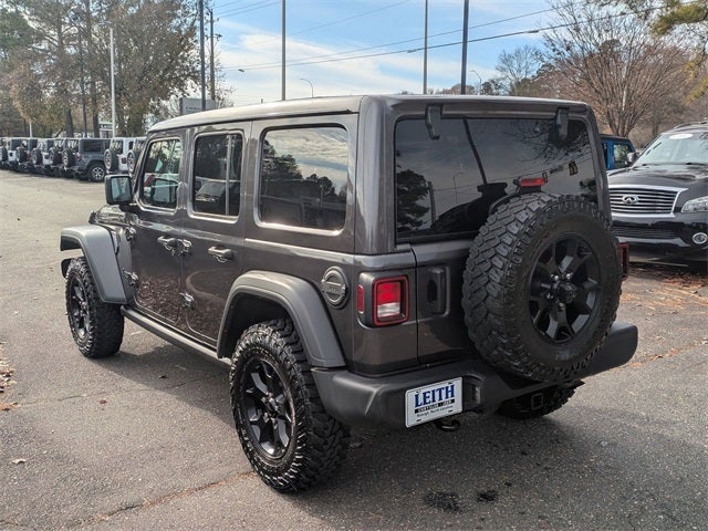 2021 Jeep Wrangler Unlimited Willys