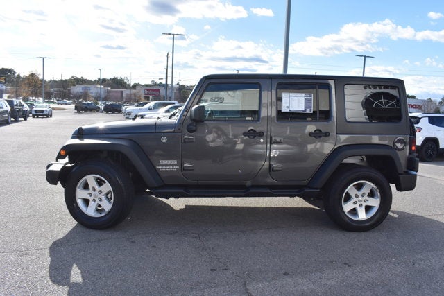 2017 Jeep Wrangler Unlimited Sport