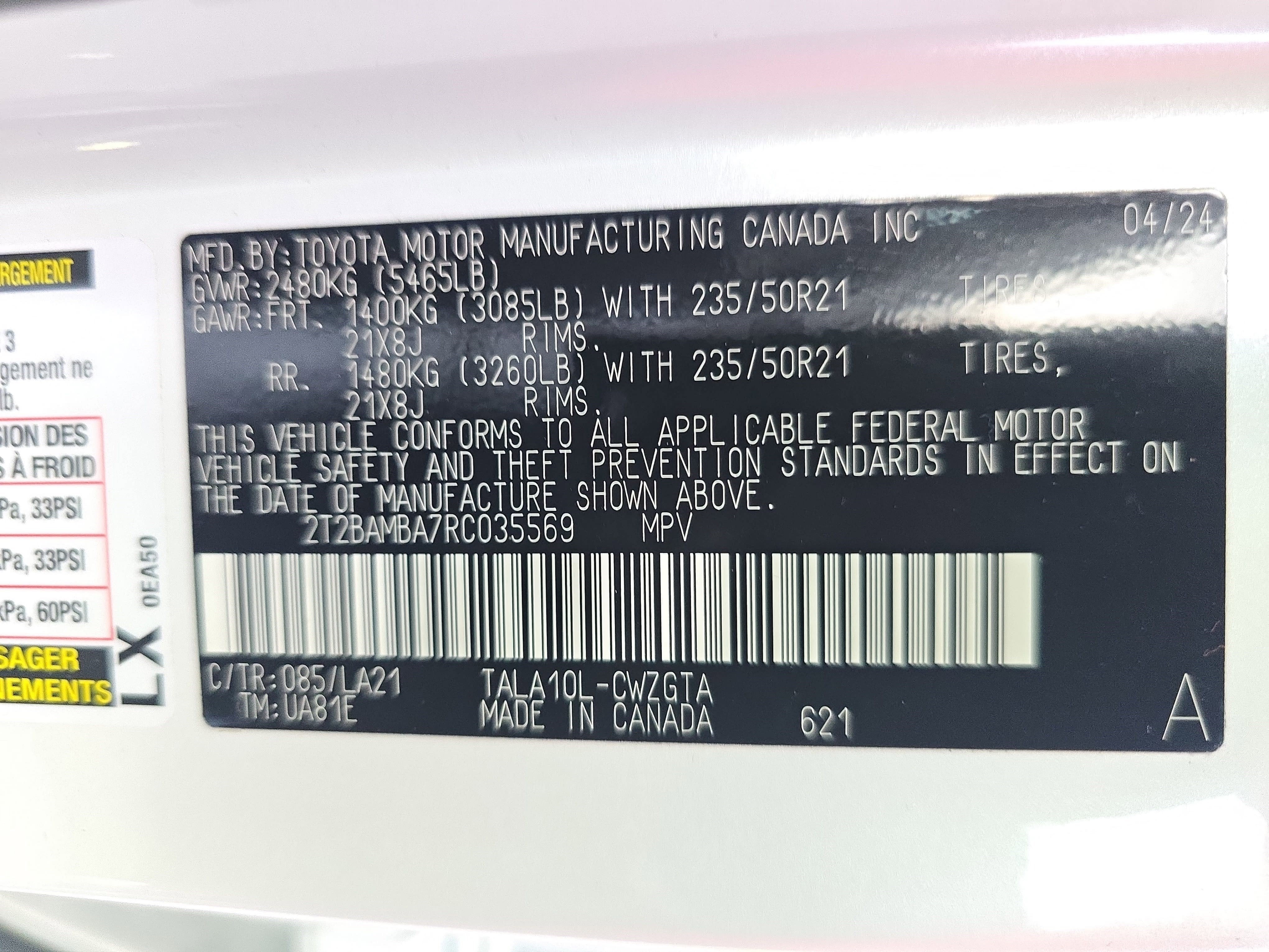 2024 Lexus RX RX 350 Luxury