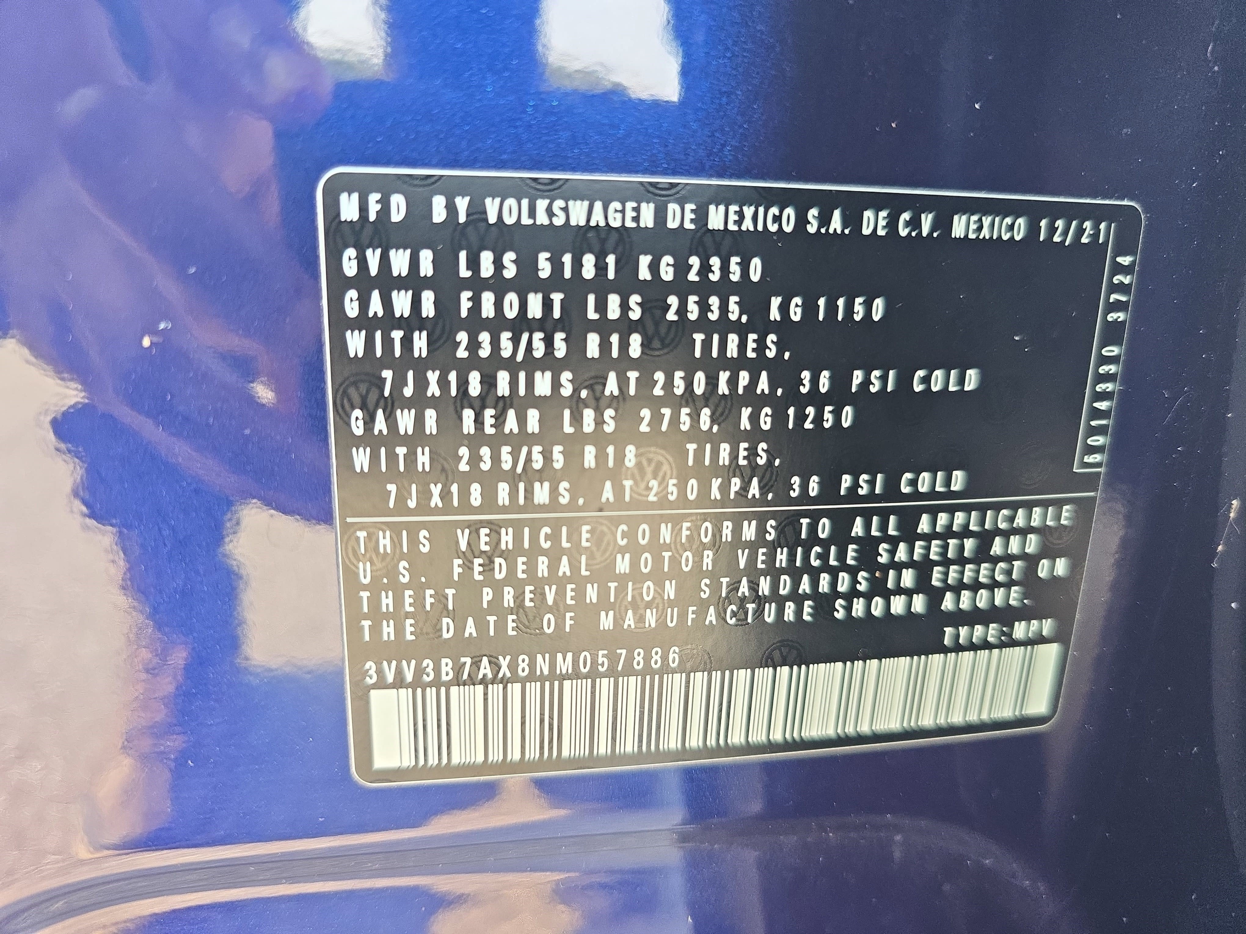 2022 Volkswagen Tiguan SE