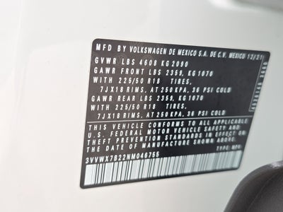 2022 Volkswagen Taos SE