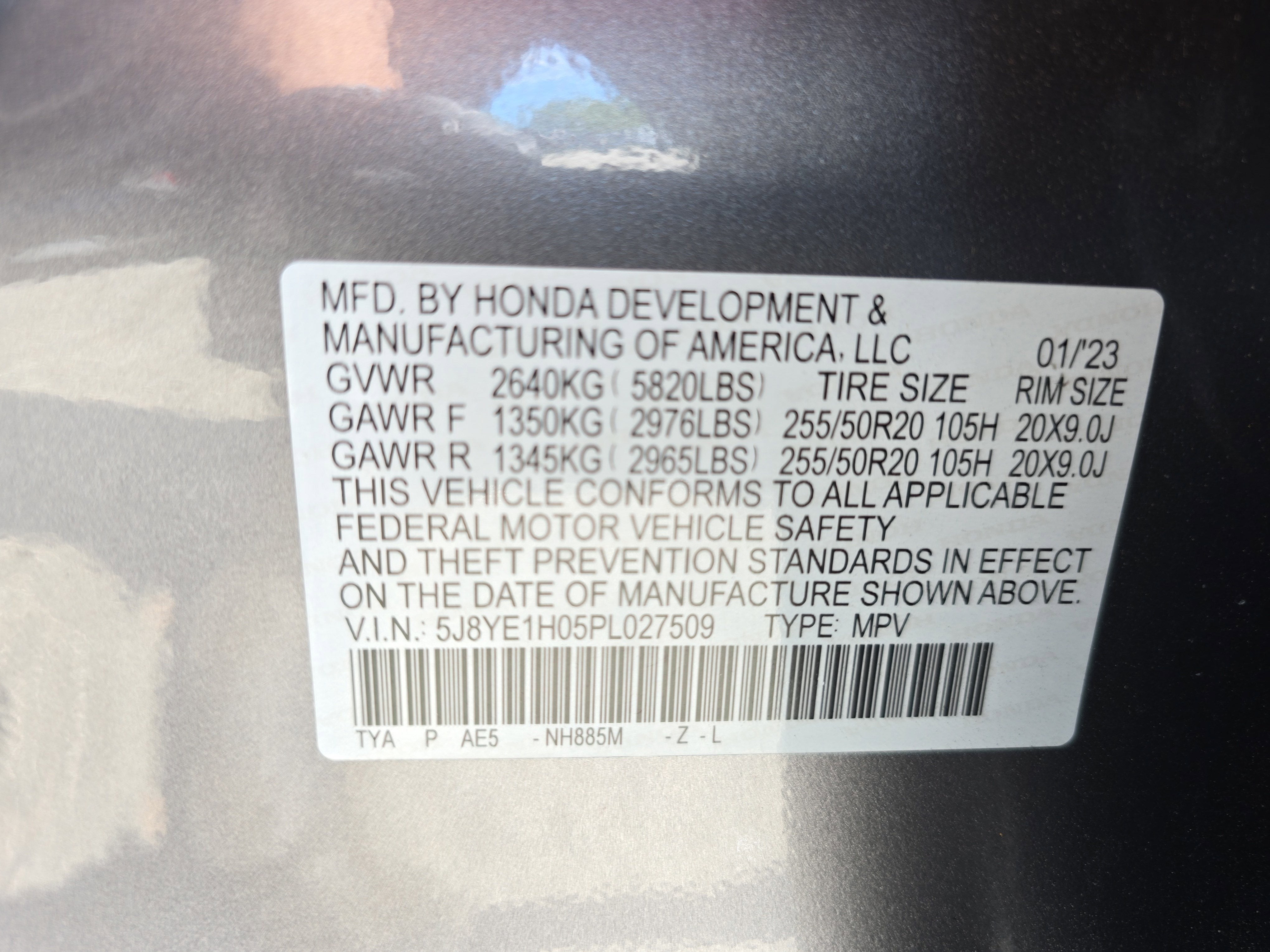 2023 Acura MDX w/A-Spec Package
