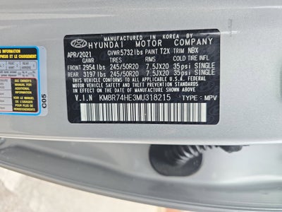 2021 Hyundai Palisade Calligraphy