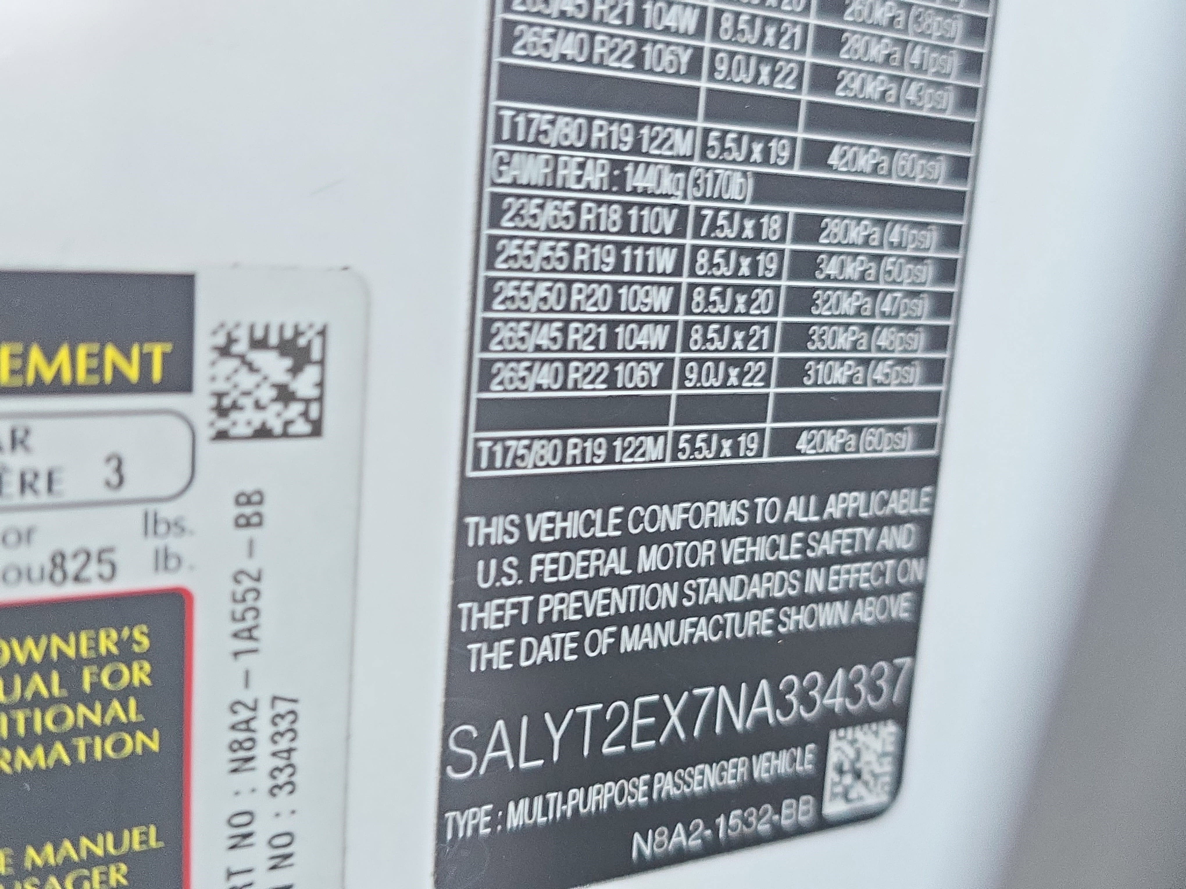 2022 Land Rover Range Rover Velar R-Dynamic S