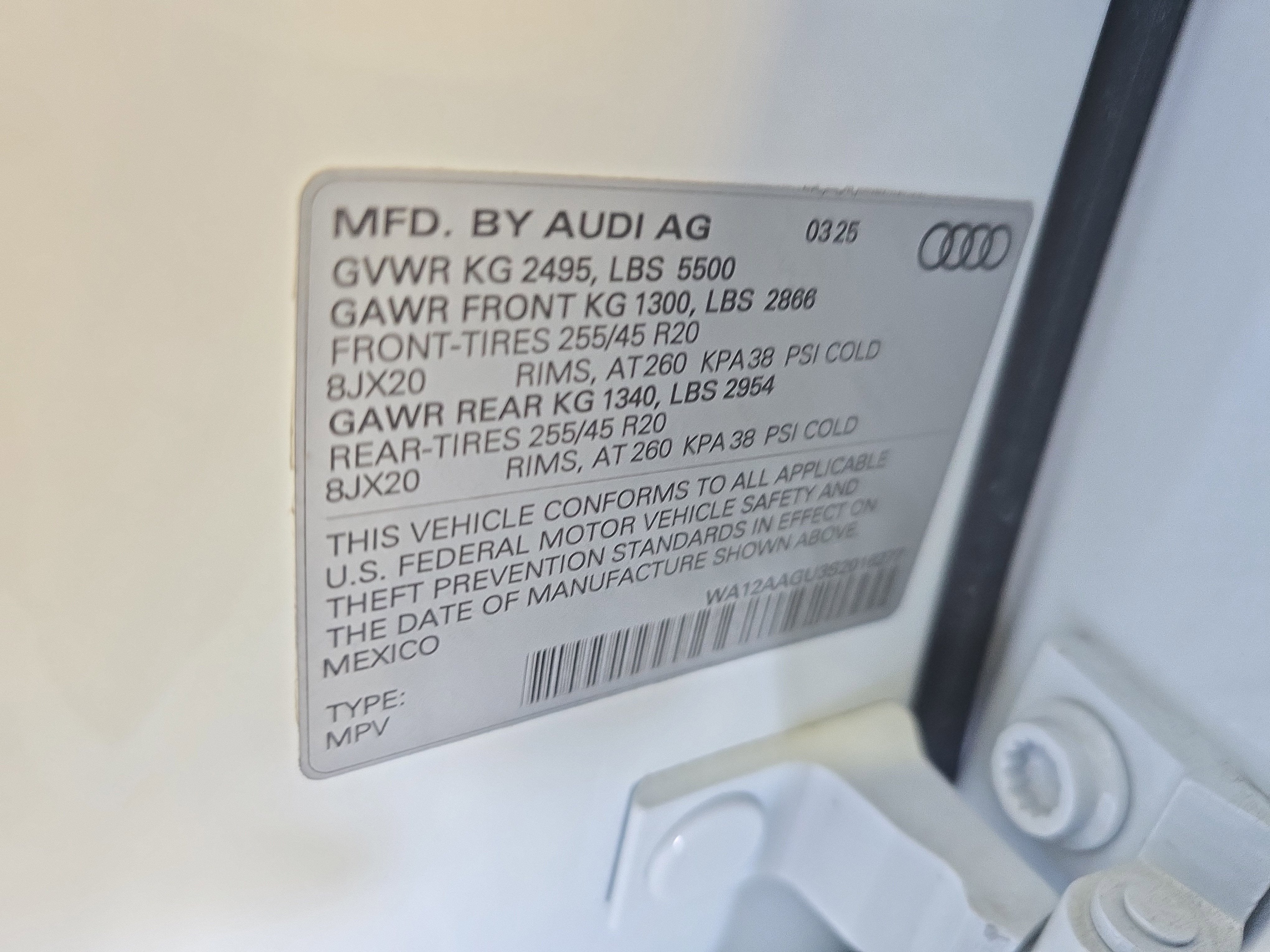 2025 Audi Q5 Premium Plus