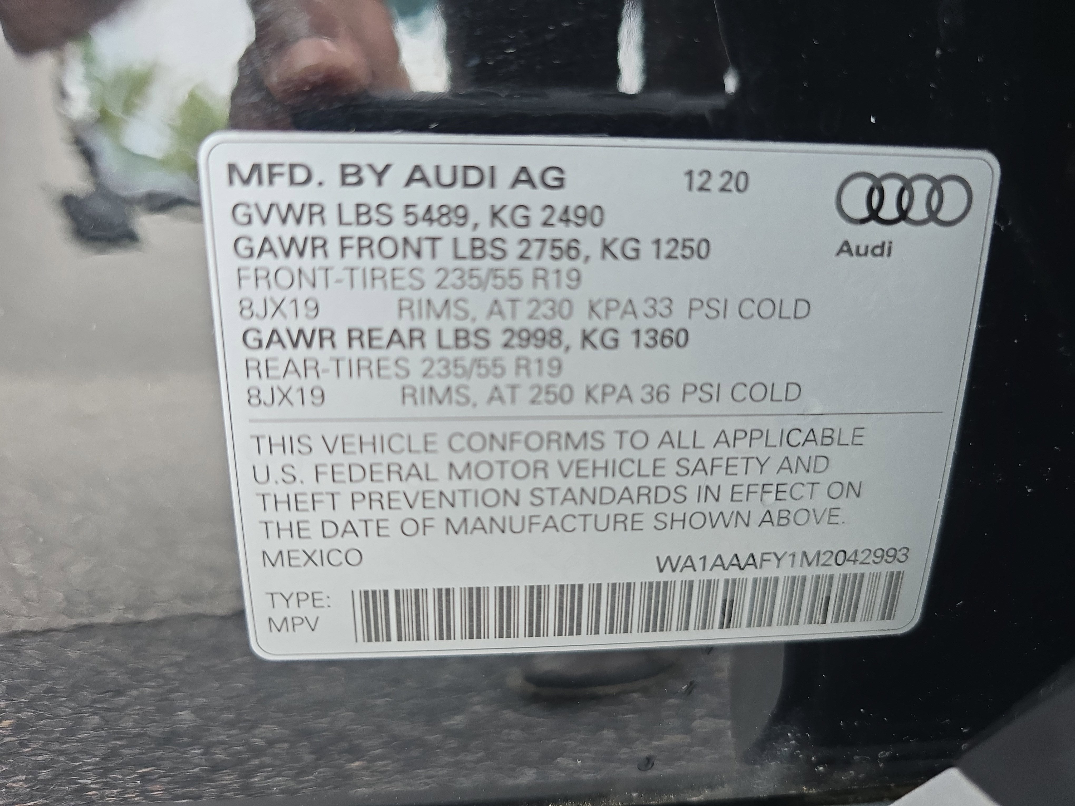 2021 Audi Q5 Premium
