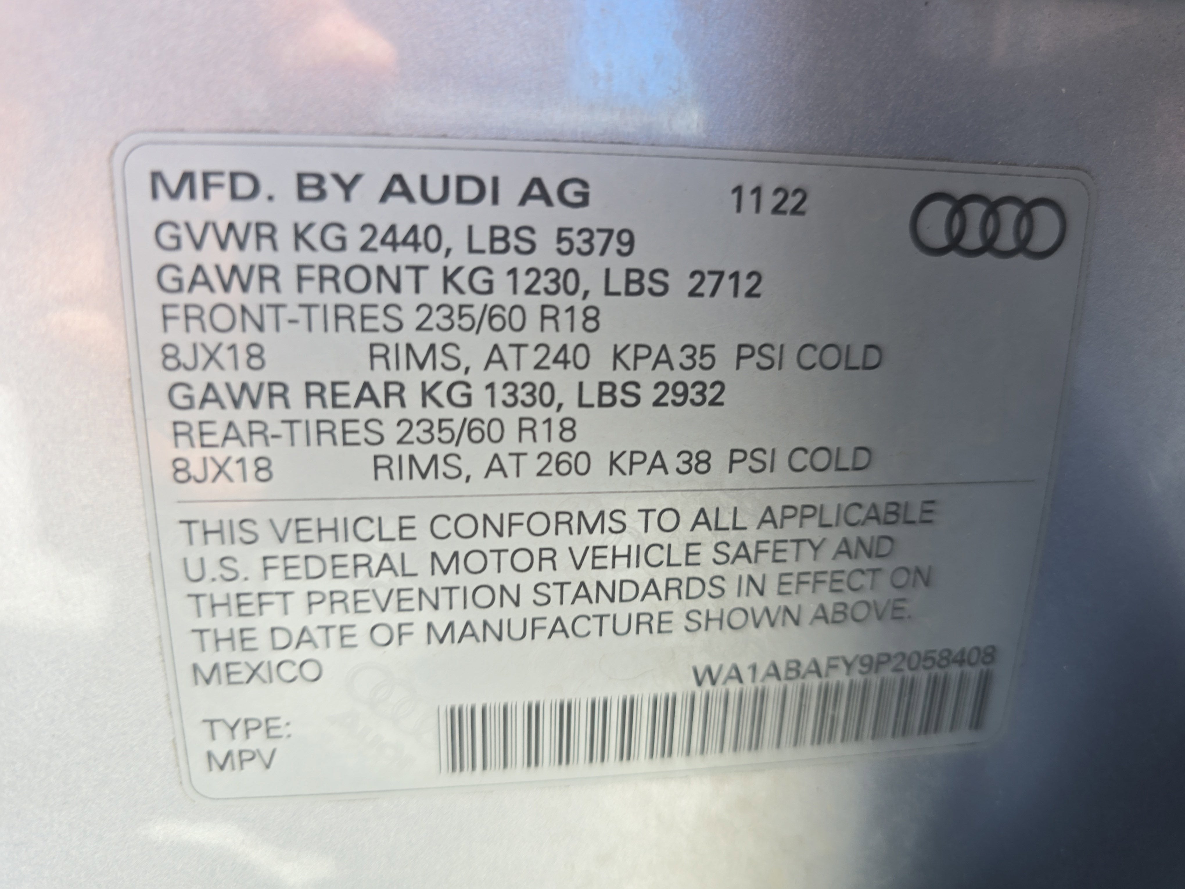 2023 Audi Q5 Premium