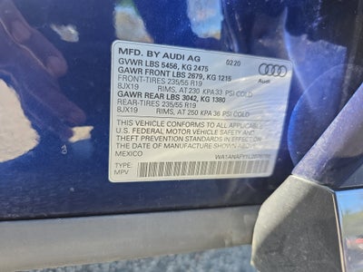 2020 Audi Q5 Titanium Premium