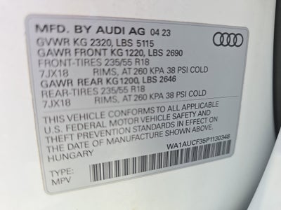 2023 Audi Q3 Premium