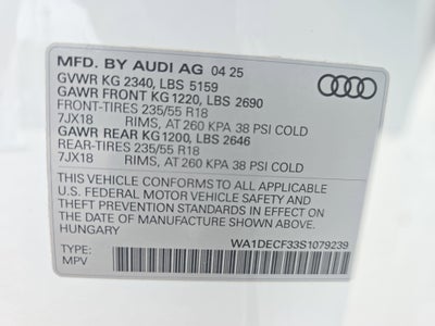 2025 Audi Q3 S line Premium