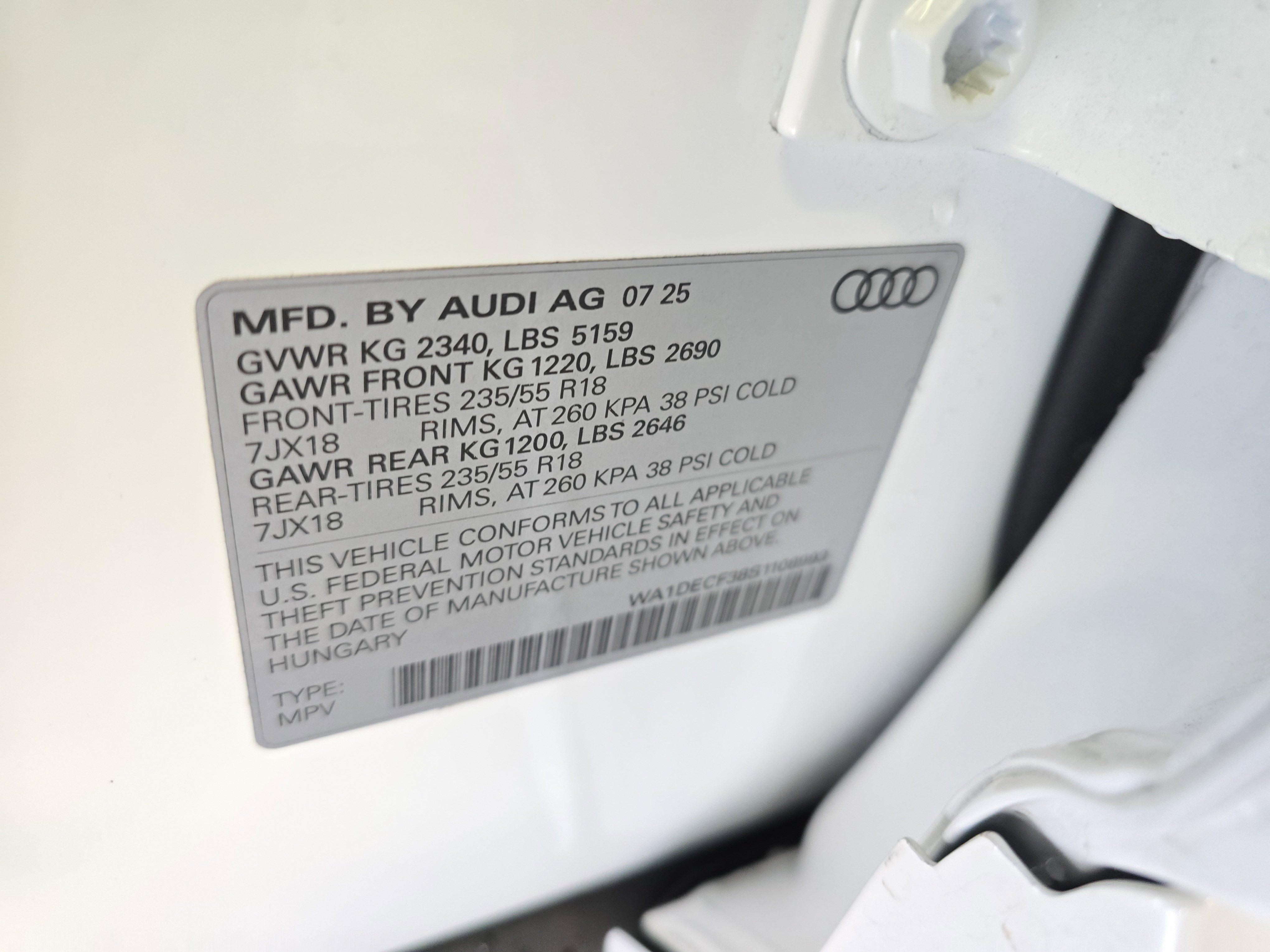 2025 Audi Q3 S line Premium
