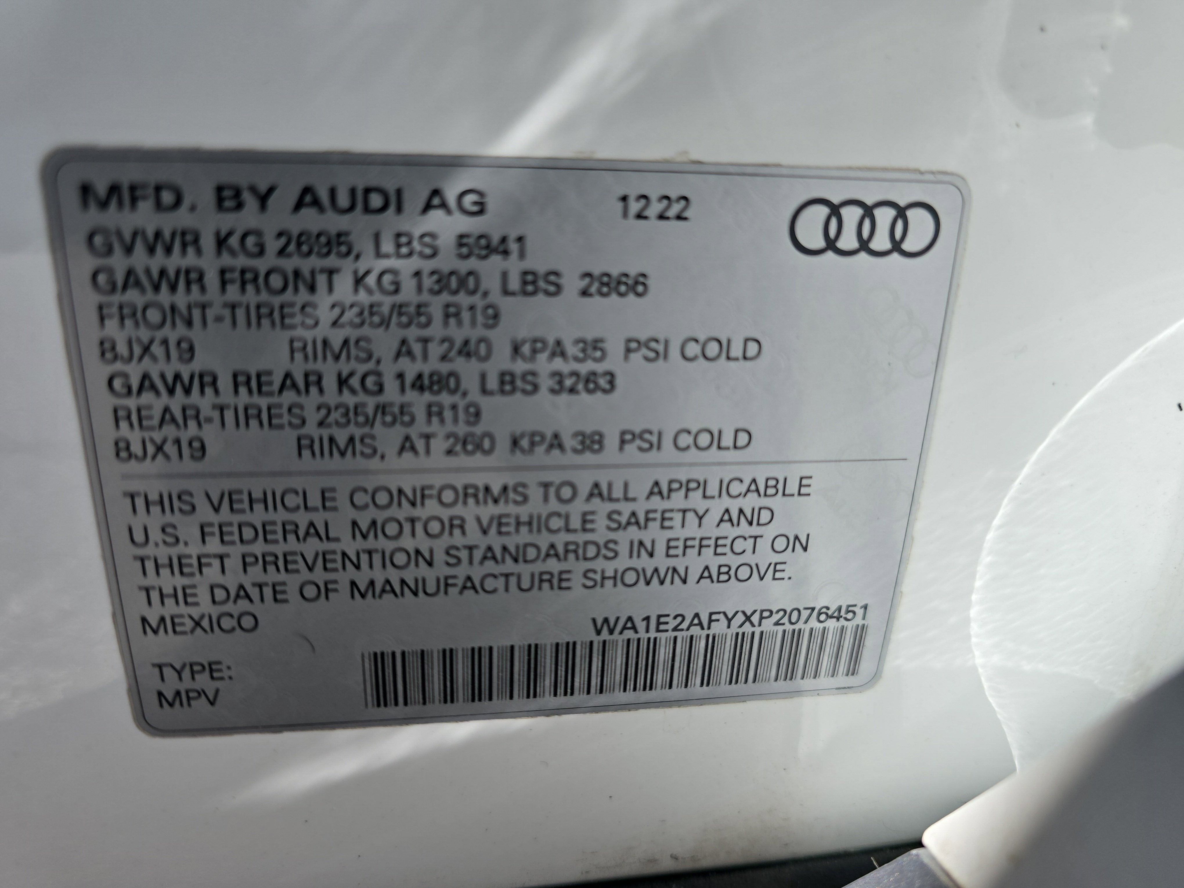 2023 Audi Q5 S line Premium Plus