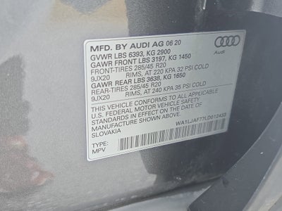 2020 Audi Q7 Premium Plus