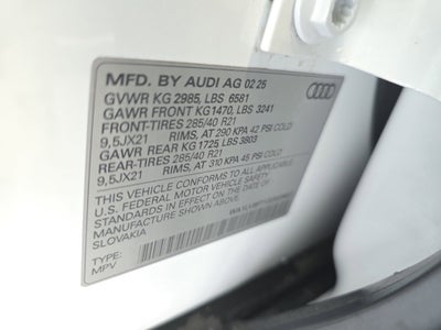2025 Audi Q7 Premium Plus
