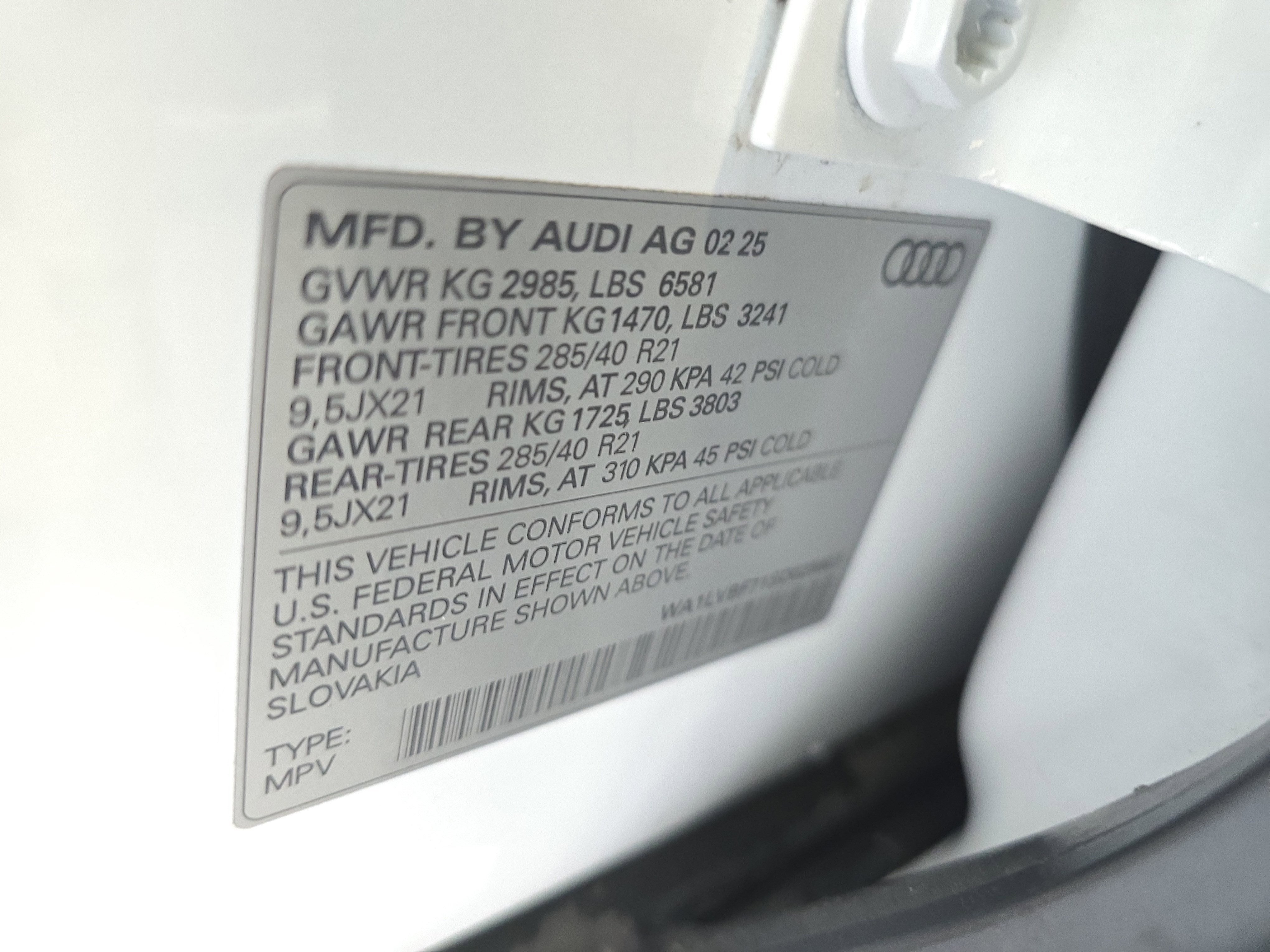 2025 Audi Q7 Premium Plus