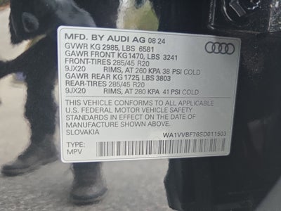 2025 Audi Q7 Prestige