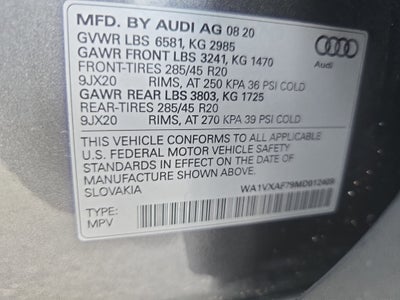 2021 Audi Q7 Prestige