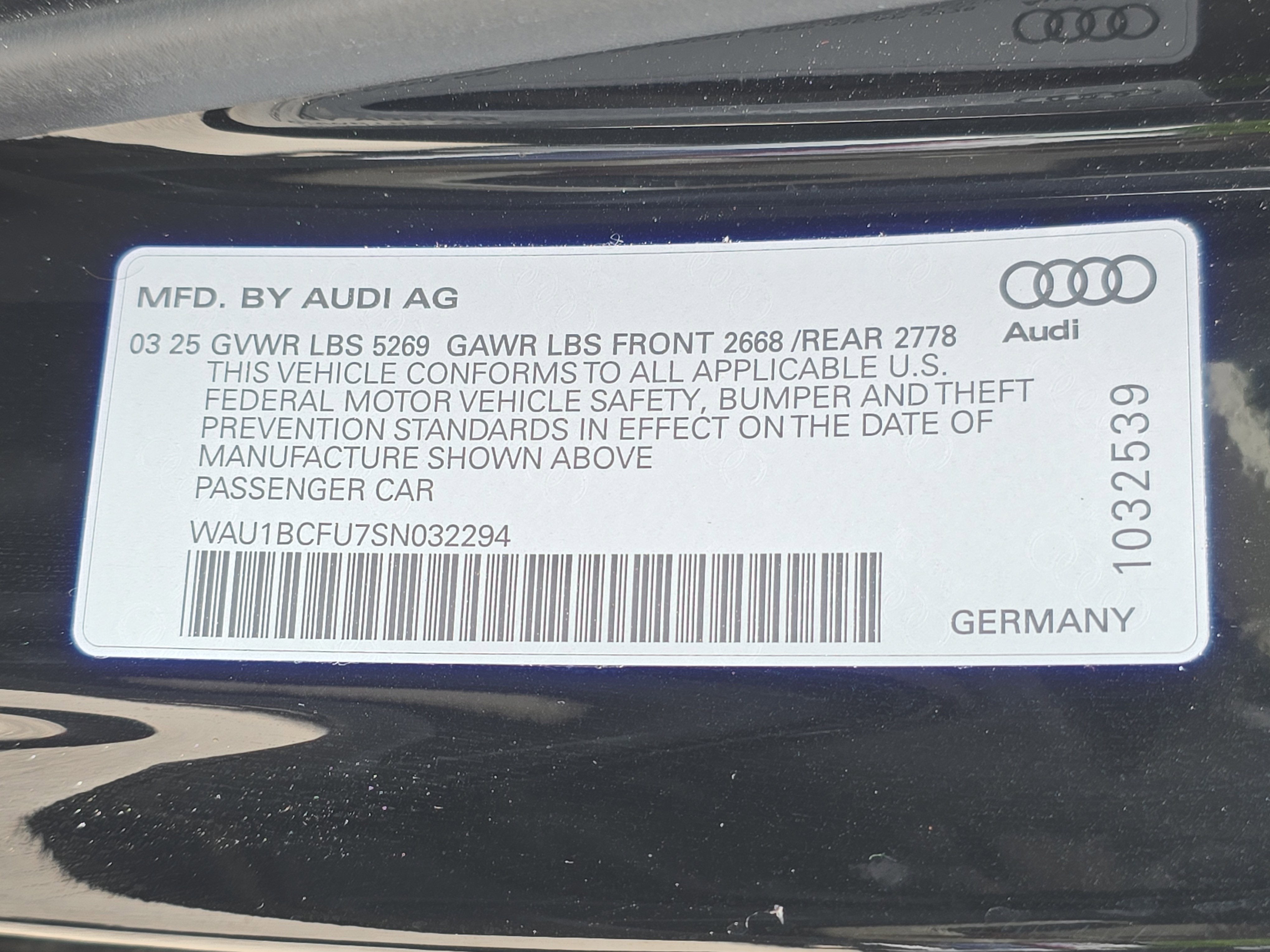 2025 Audi A5 Premium
