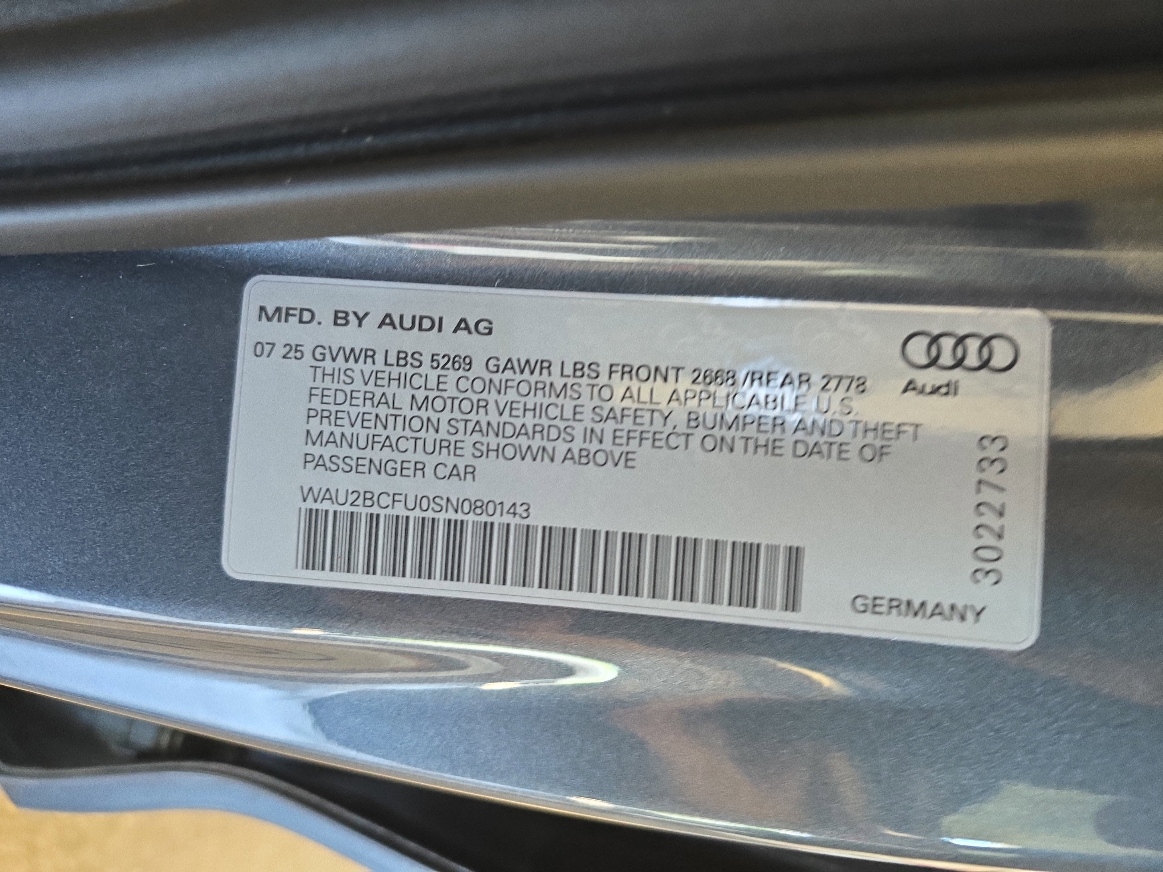 2025 Audi A5 Premium Plus