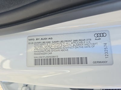 2025 Audi A5 Premium Plus