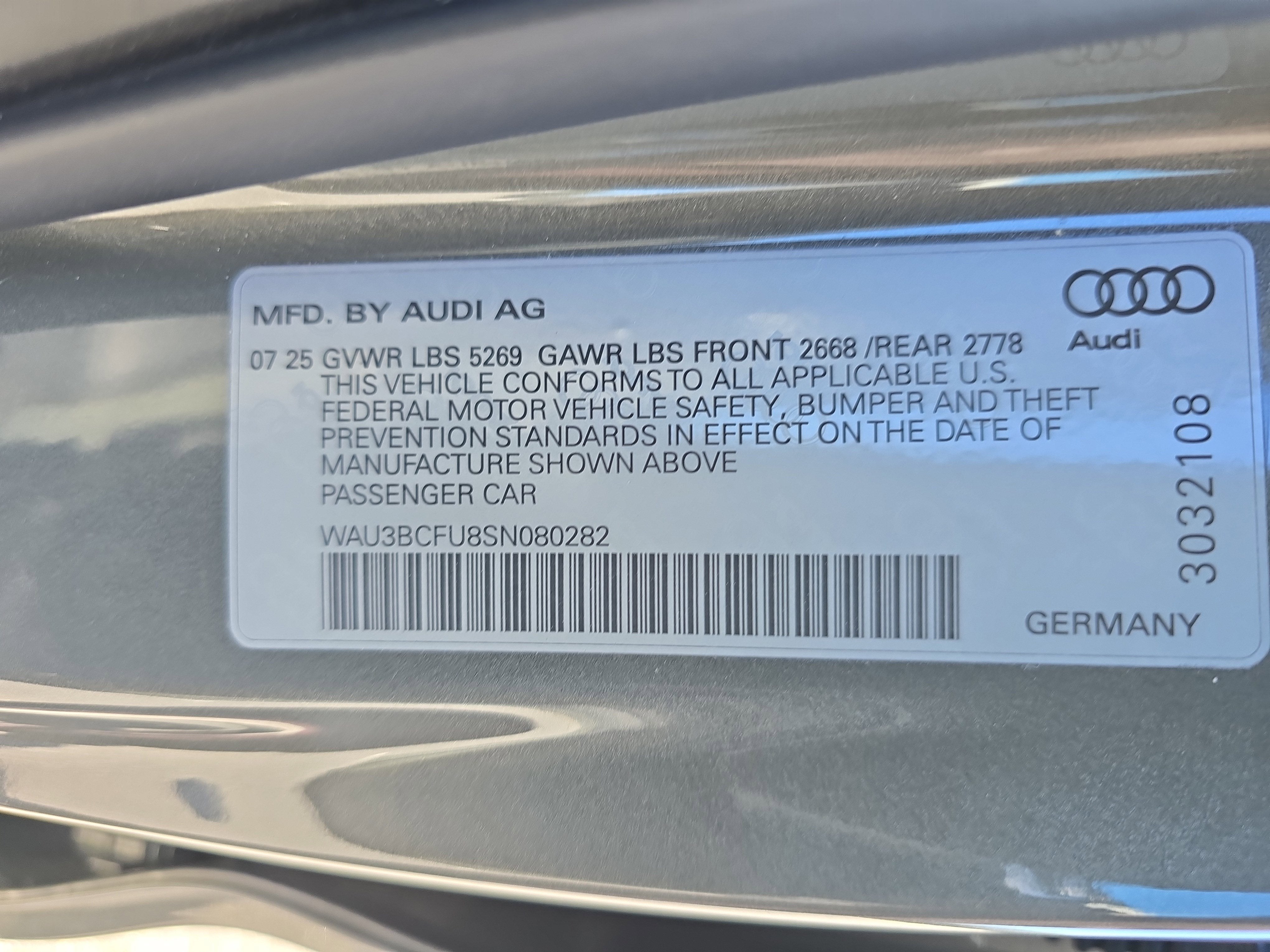 2025 Audi A5 Prestige