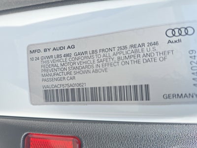 2025 Audi A5 Sportback S line Premium