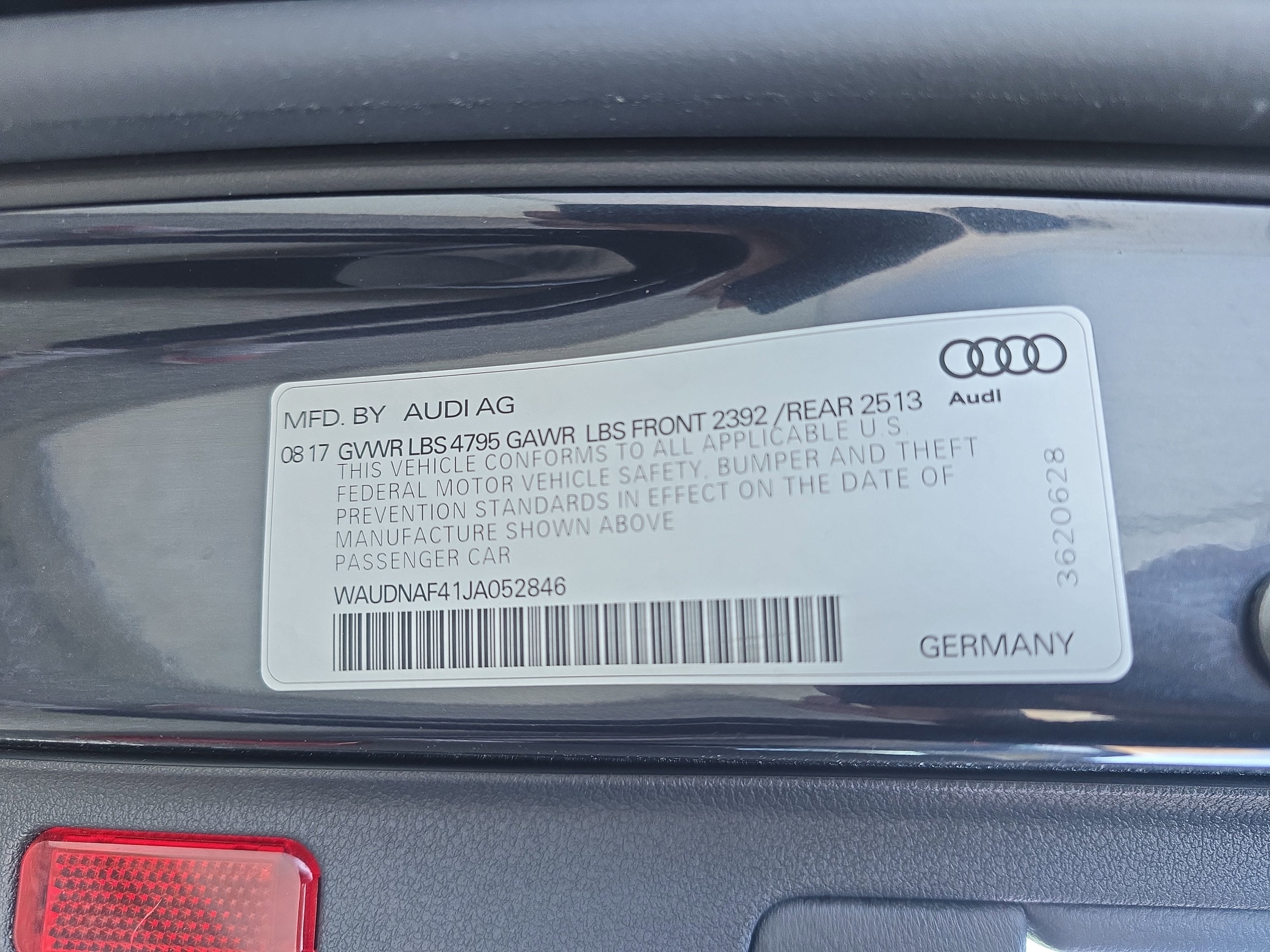 2018 Audi A4 Premium