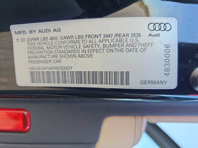 2023 Audi A4 Sedan S line Premium Plus