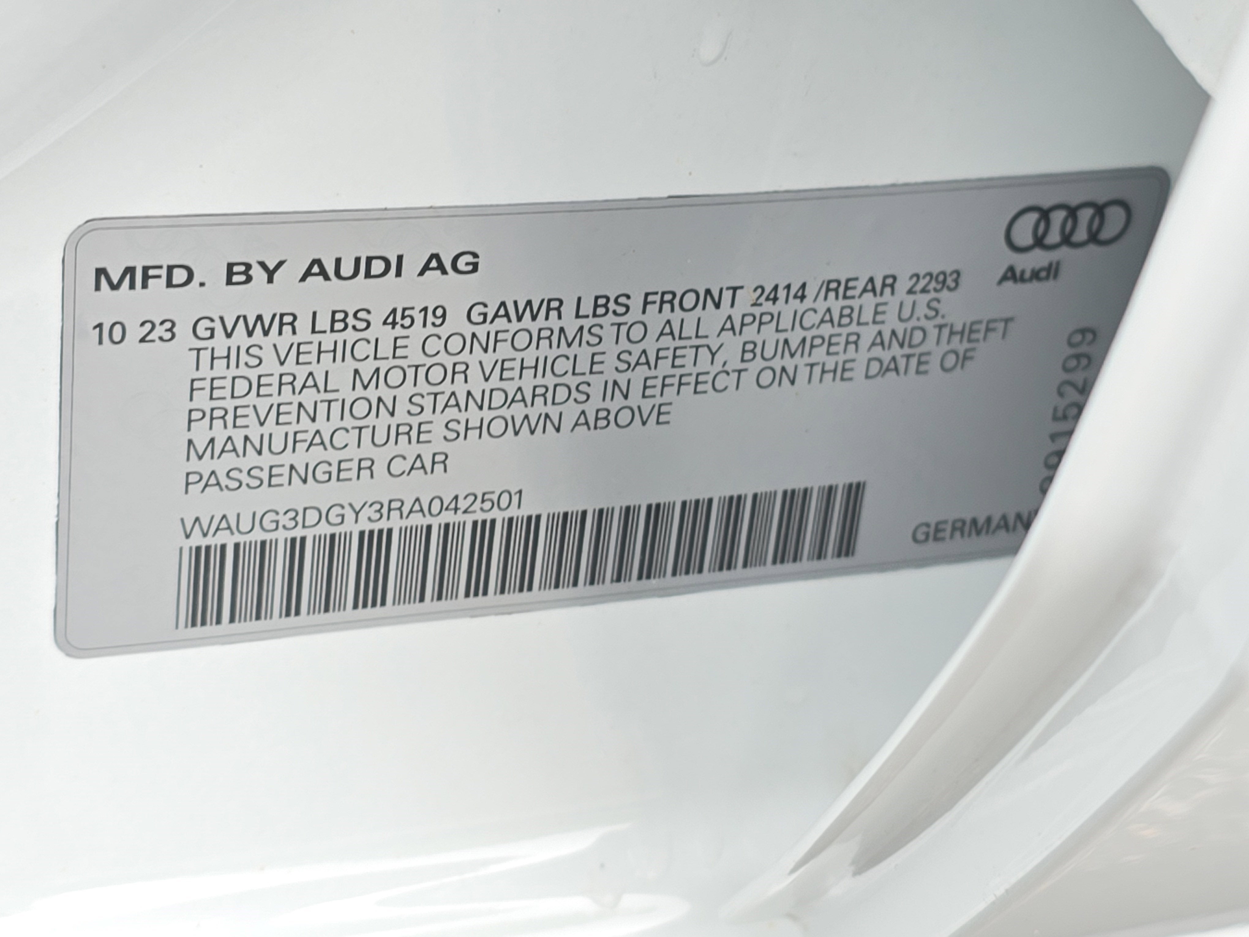 2024 Audi S3 Premium