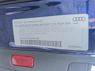 2021 Audi RS 5 Sportback 2.9T
