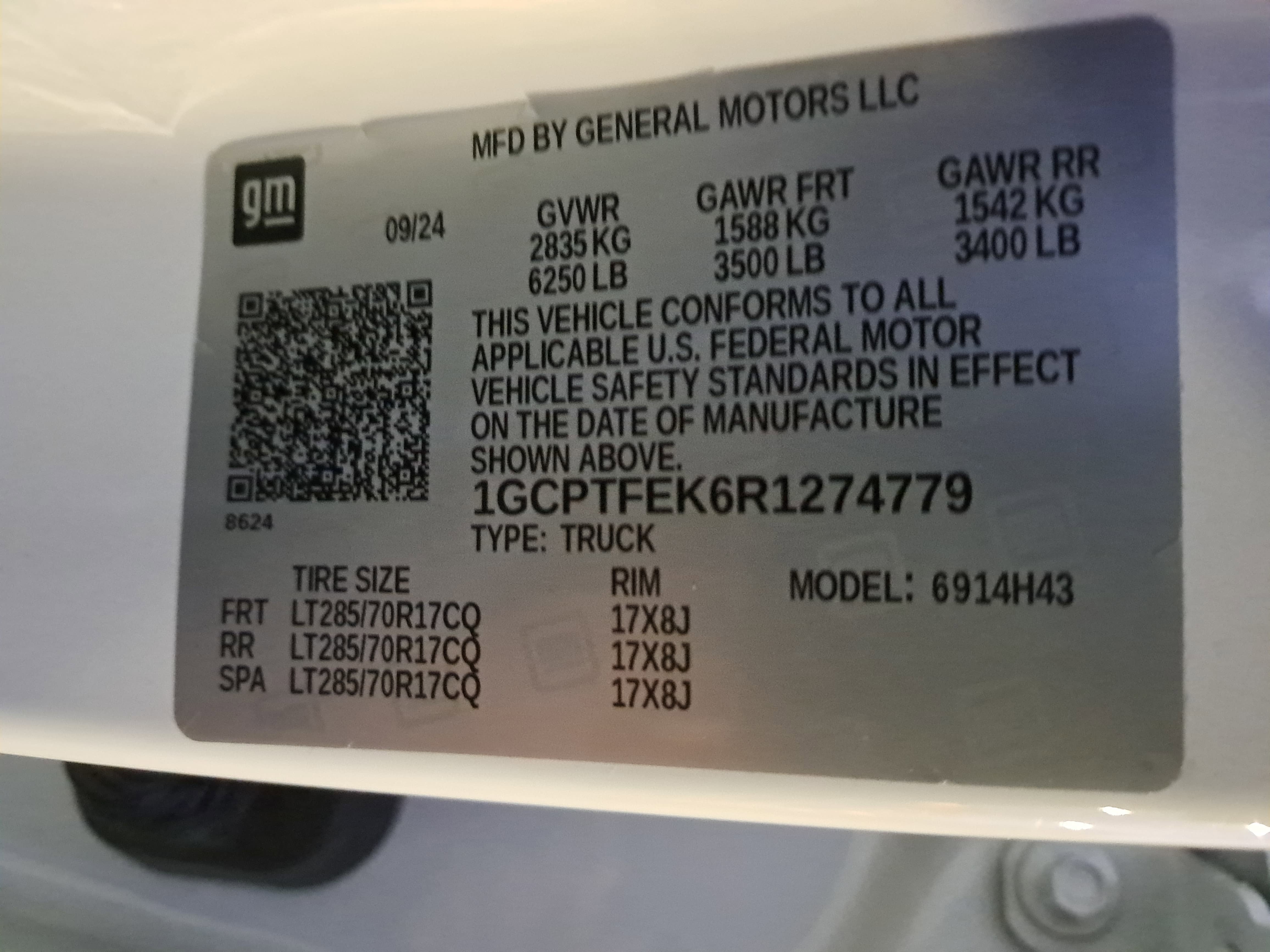 2024 Chevrolet Colorado 4WD ZR2