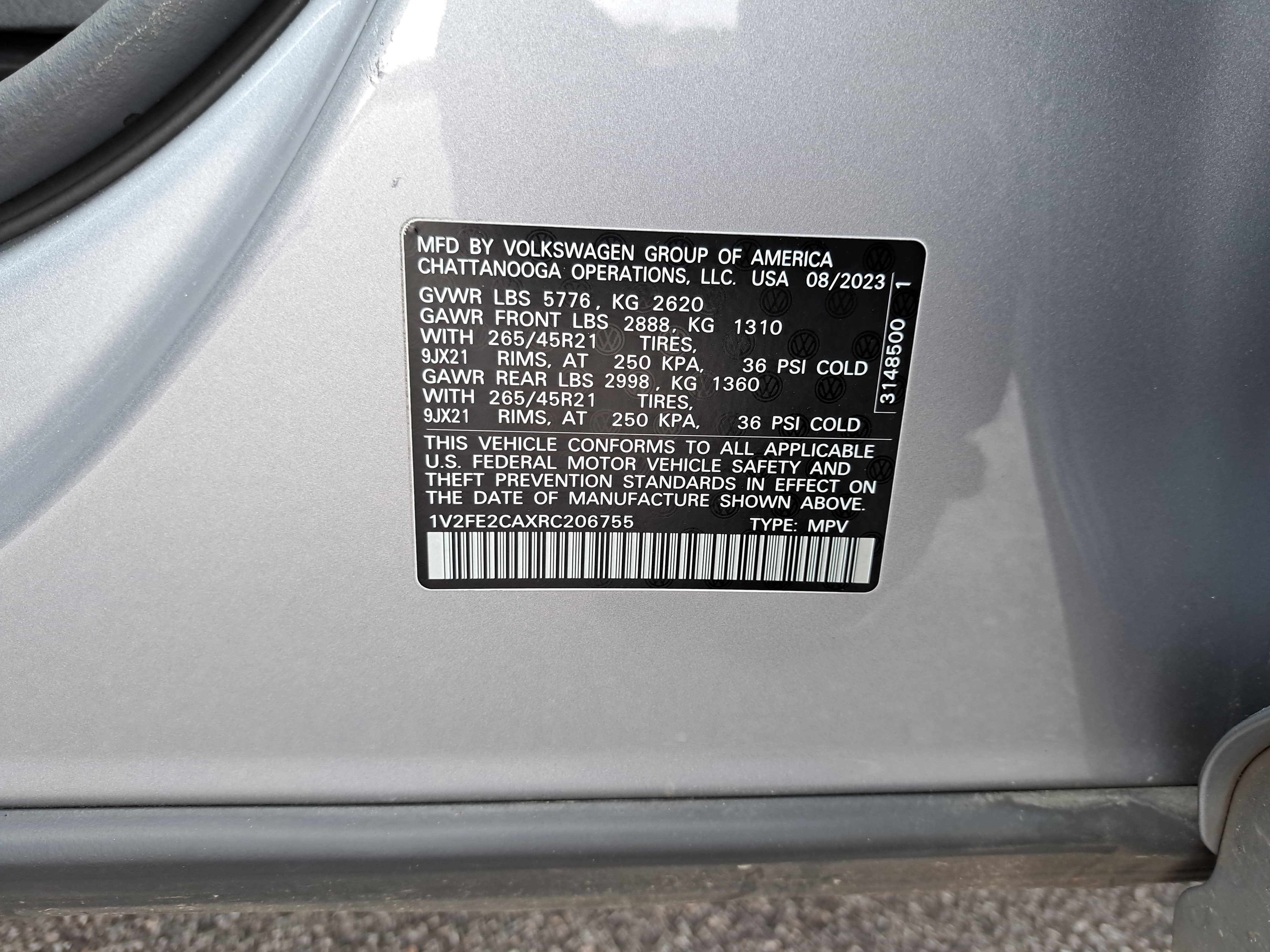 2024 Volkswagen Atlas Cross Sport 2.0T SEL Premium R-Line