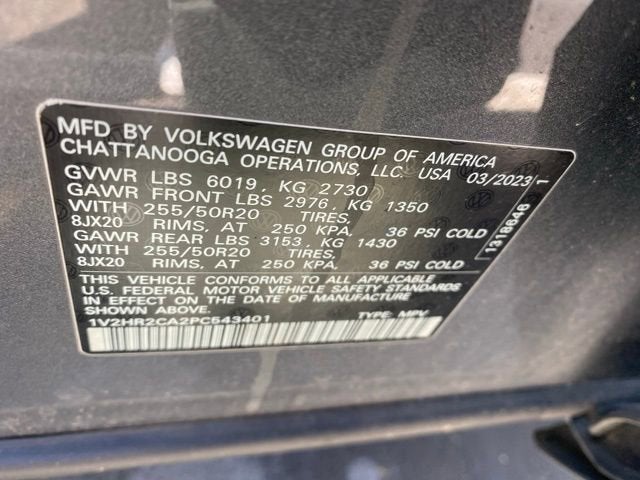 2023 Volkswagen Atlas 3.6L V6 SE w/Technology