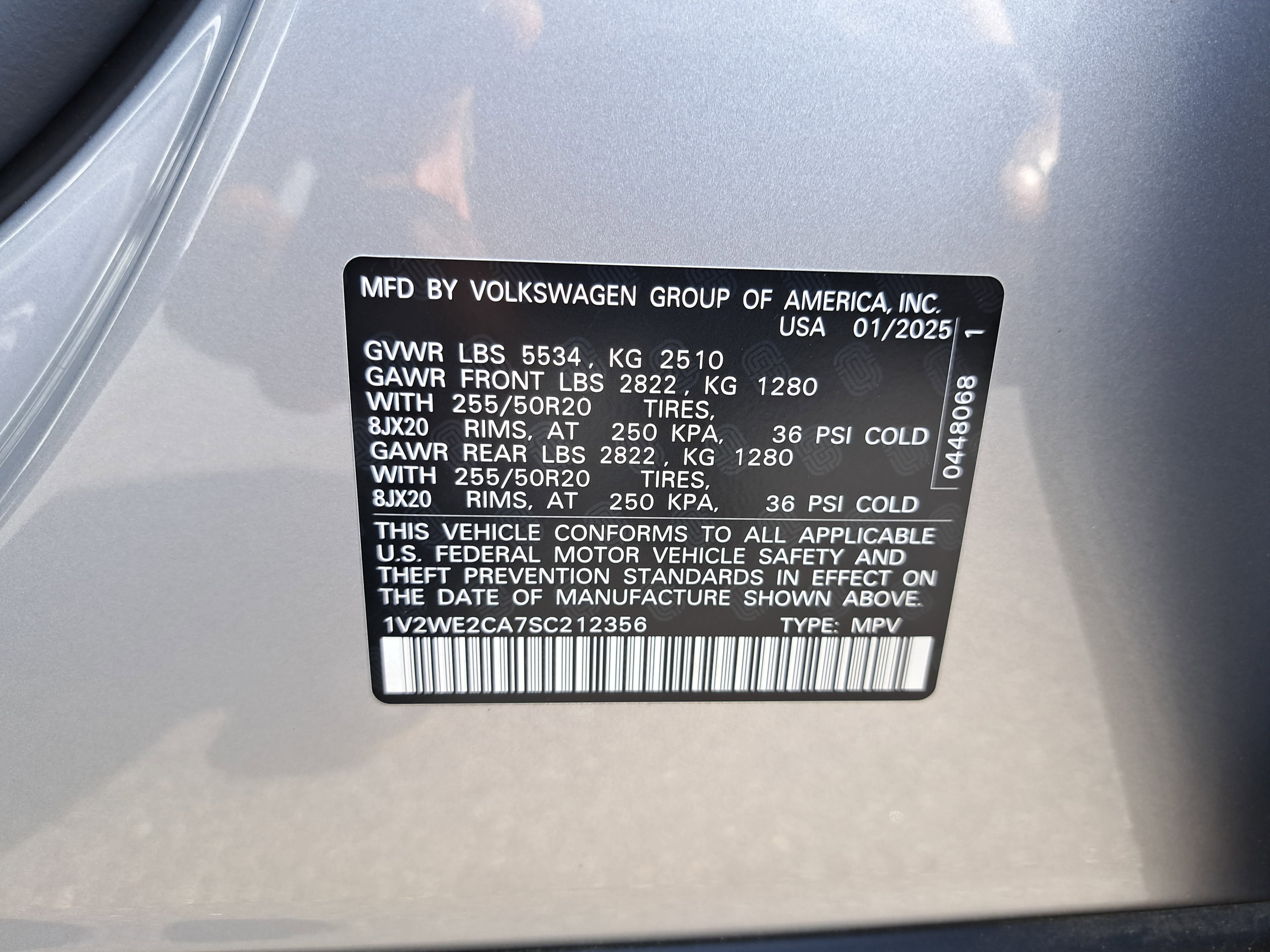 2025 Volkswagen Atlas Cross Sport 2.0T SE w/Technology