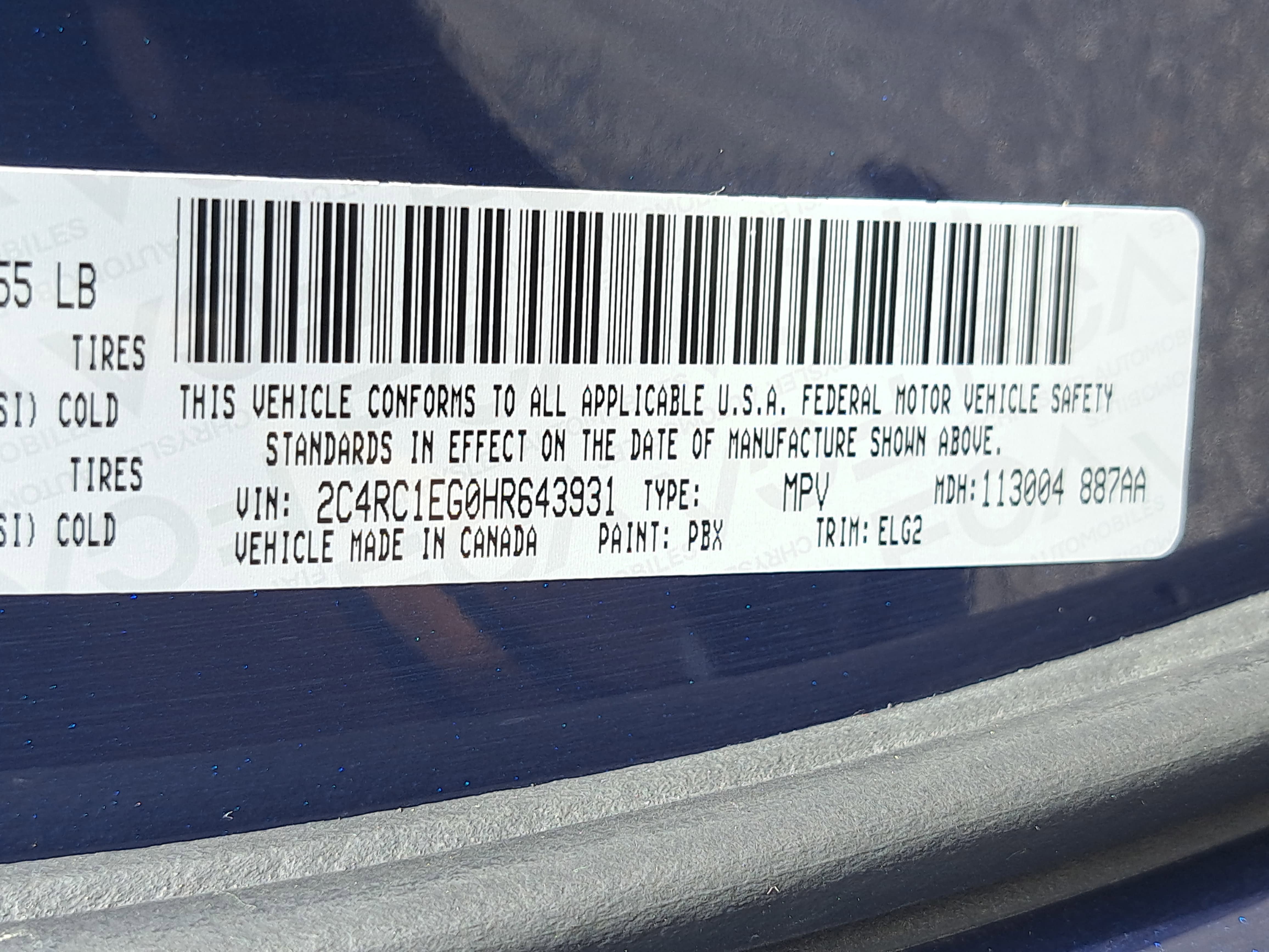 2017 Chrysler Pacifica Touring-L Plus